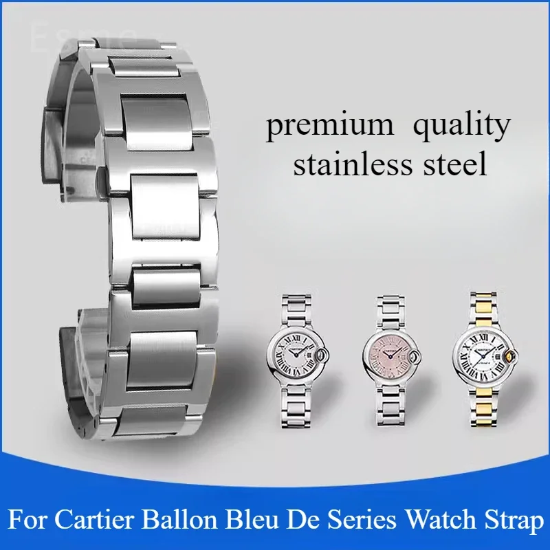 Cartier Watch Ballon Bleu - Watchband for Cartier Ballon Bleu De
