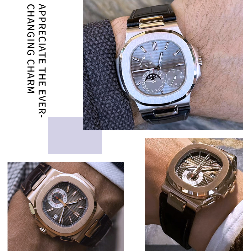 25Mm Lõm Phần Kim Loại Chính H - đánh giá và giá Patek Philippe Watch Nautilus