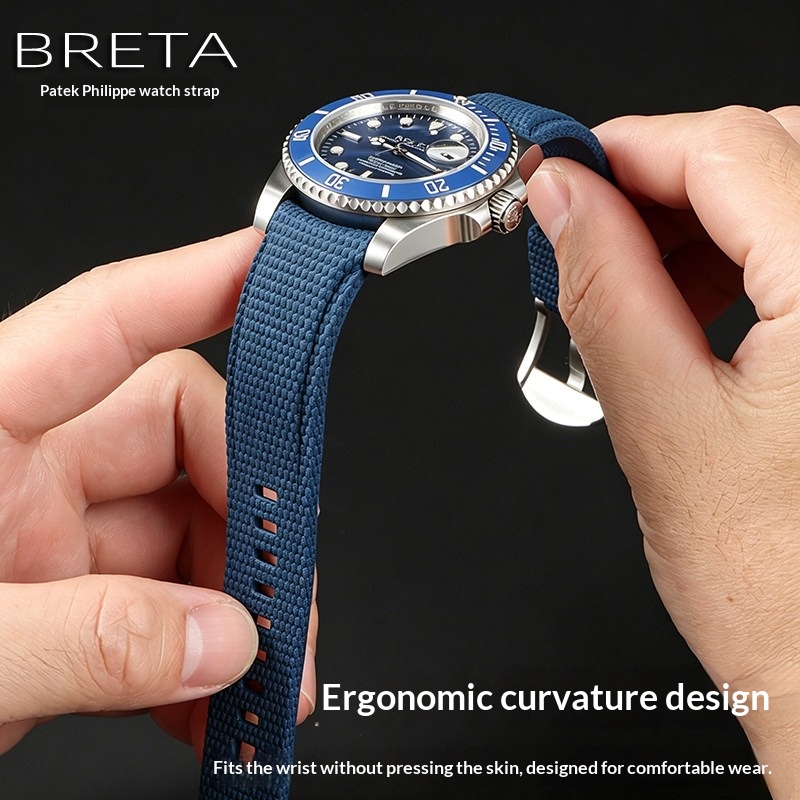 Curved End FKM Rubber Watch St - đánh giá và giá Audemars Piguet Watch Code 11.59