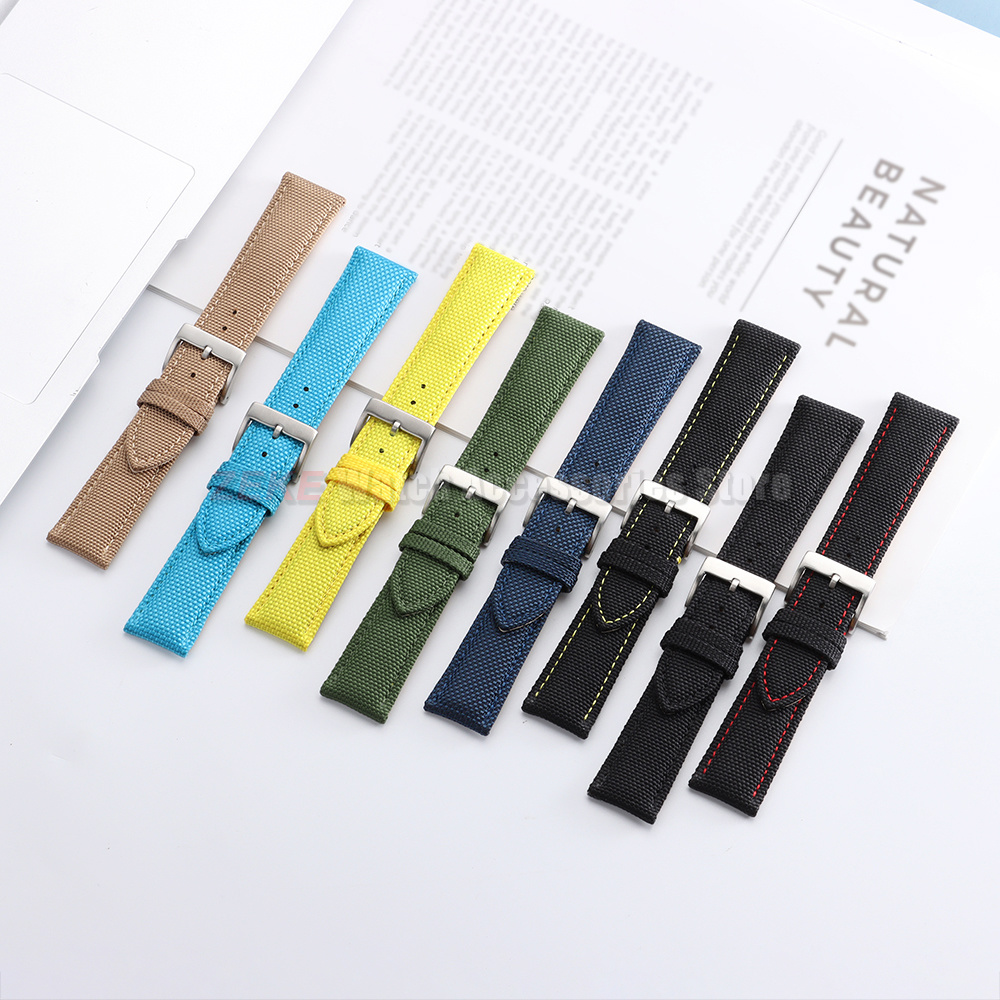 Waterproof Sailcloth Watch Ban - đánh giá và giá Leather Strap Quick Release