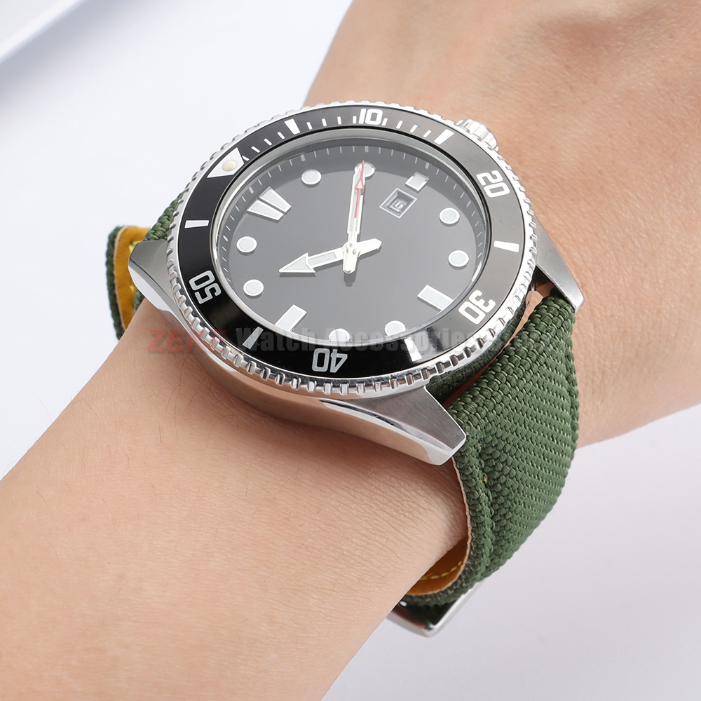 Waterproof Sailcloth Watch Ban - đánh giá và giá Leather Strap Quick Release
