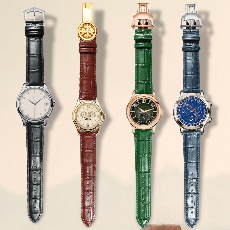 High-quality top-grain cowhide - đánh giá và giá Patek Philippe Watch Calatrava