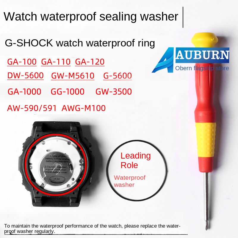 Rear cover waterproof ring for - đánh giá và giá Casio Watch G-Shock Dw-5600