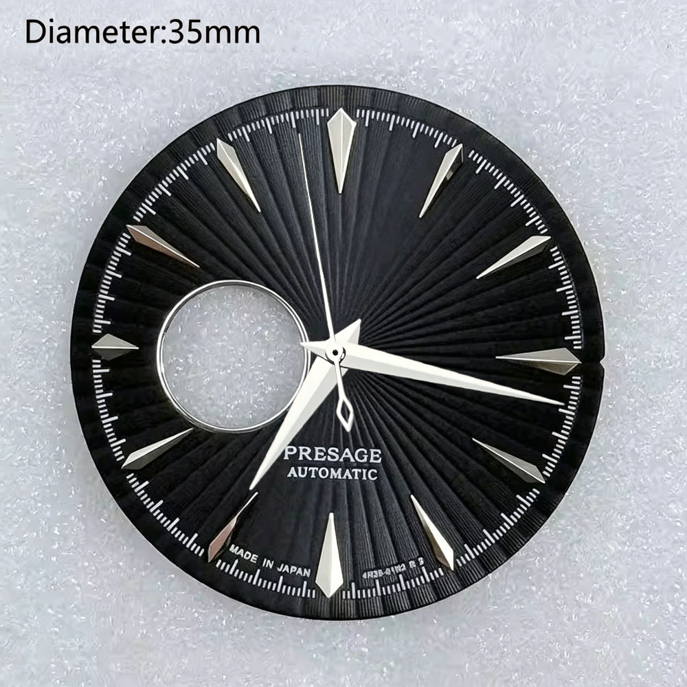 NH38 35mm s logo dial presage  - đánh giá và giá Seiko Watch Presage