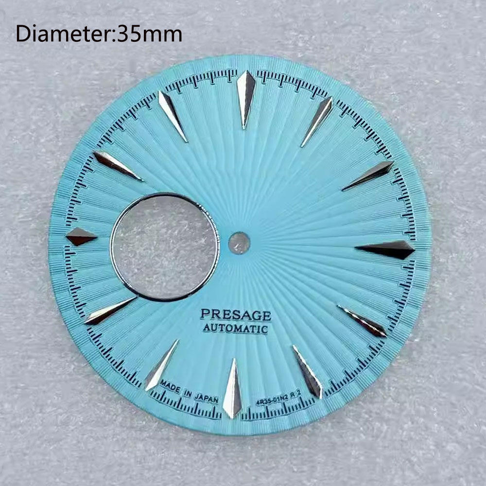NH38 35mm s logo dial presage  - đánh giá và giá Seiko Watch Presage