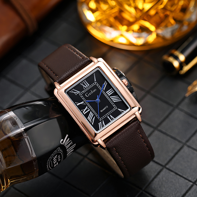 New Fashion Luxury Designer Re - đánh giá và giá Leather Watch Band Men