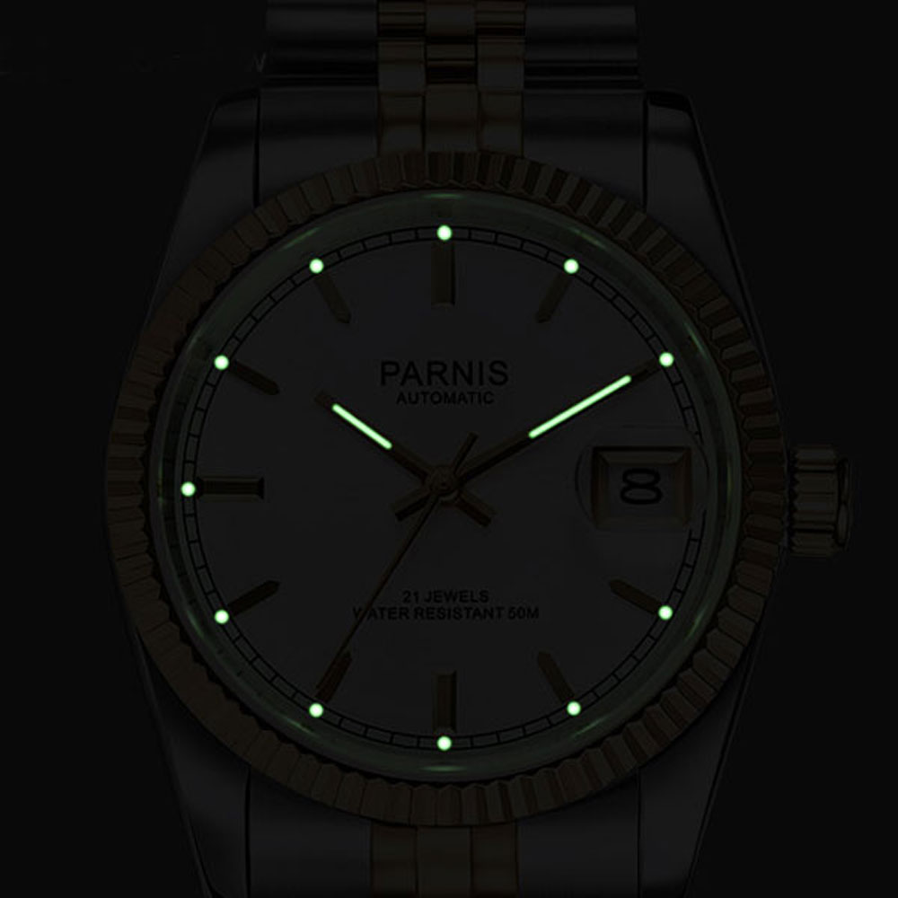Parnis 36Mm Nam Tự Động Miyota - đánh giá và giá Rolex Watch Datejust