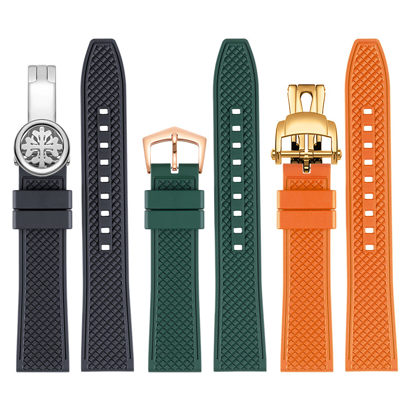 Fluorine rubber watch strap do - đánh giá và giá Patek Philippe Watch Calatrava