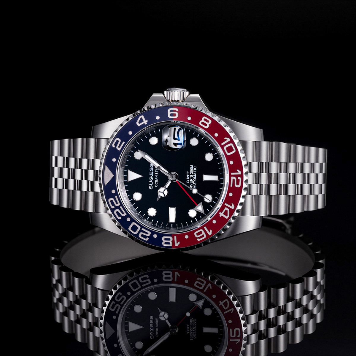 Sugess GMT Diving Watch of Men - đánh giá và giá Rolex Watch Datejust