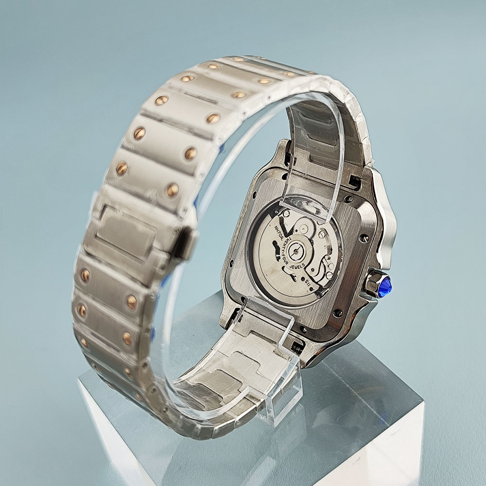 NH70 watch men's watch automat - đánh giá và giá Cartier Watch Santos
