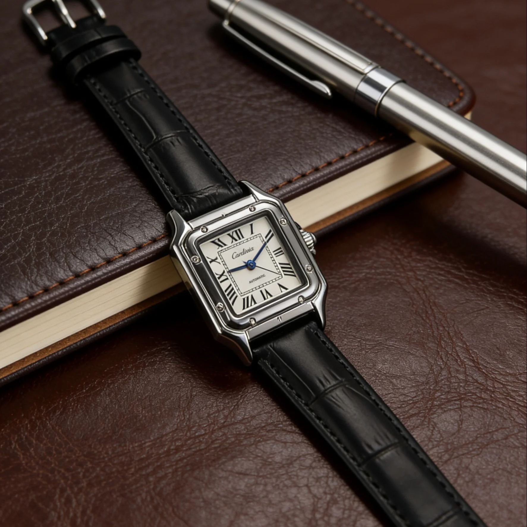 Retro Square Women's Quartz Wa - đánh giá và giá Cartier Watch Santos