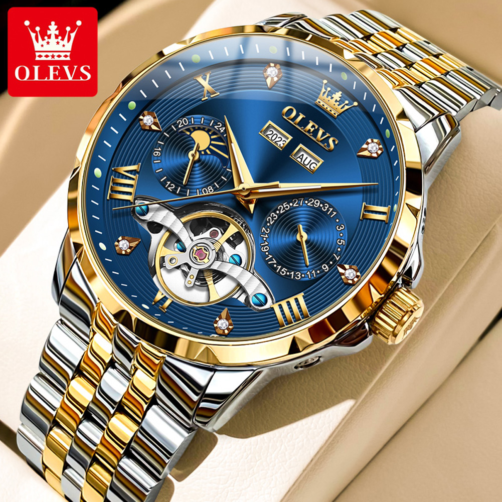 OLEVS 6691 Men Watch Luxury Bu - đánh giá và giá Rolex Watch Daytona