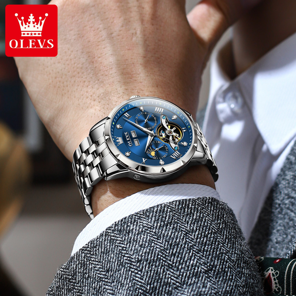 OLEVS 6691 Men Watch Luxury Bu - đánh giá và giá Rolex Watch Daytona