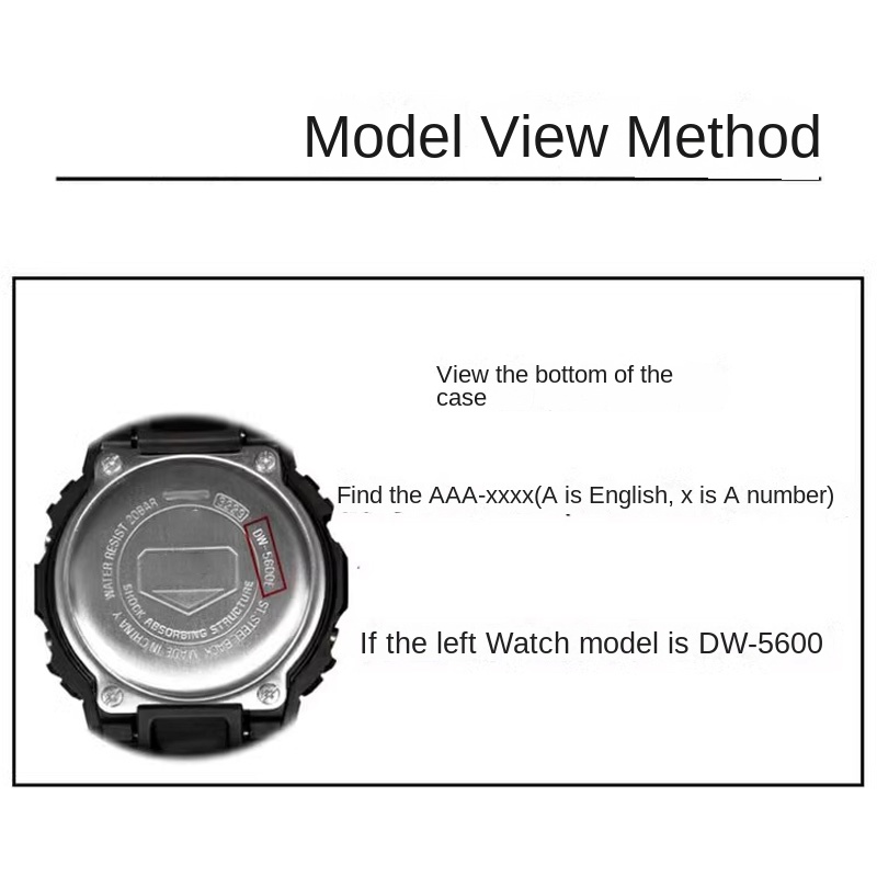 Rear cover waterproof ring for - đánh giá và giá Casio Watch G-Shock Dw-5600