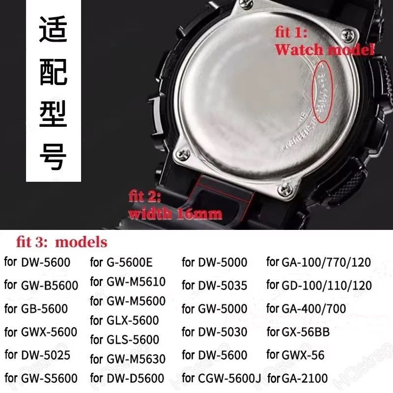 16mm Travel Loop Nylon Strap F - đánh giá và giá Casio Watch G-Shock Dw-5600