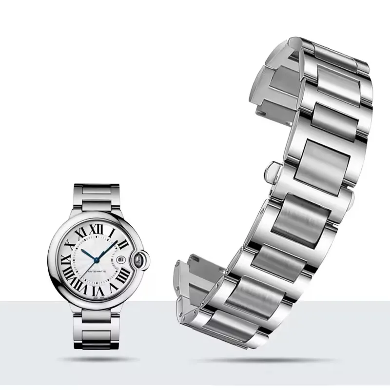 Watchband for Cartier Ballon B - đánh giá và giá Cartier Watch Ballon Bleu