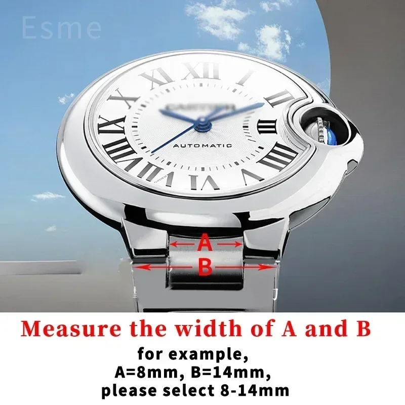 Watchband for Cartier Ballon B - đánh giá và giá Cartier Watch Ballon Bleu