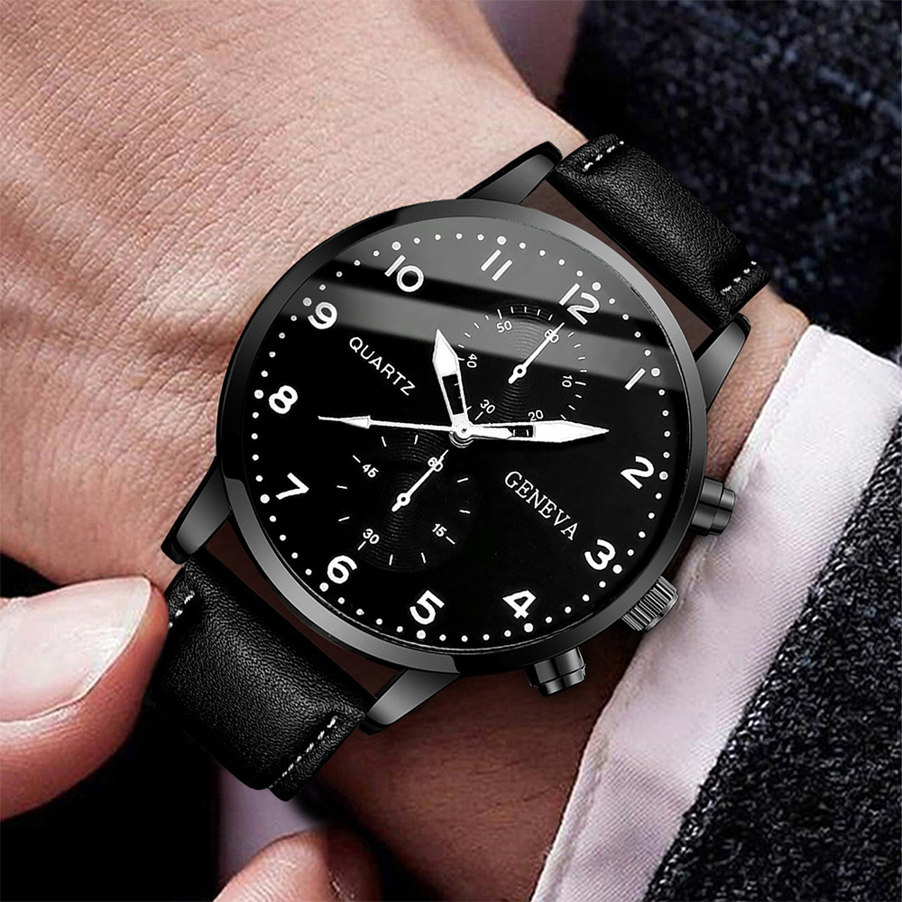Fashion Men Business Watches C - đánh giá và giá Leather Watch Band Men