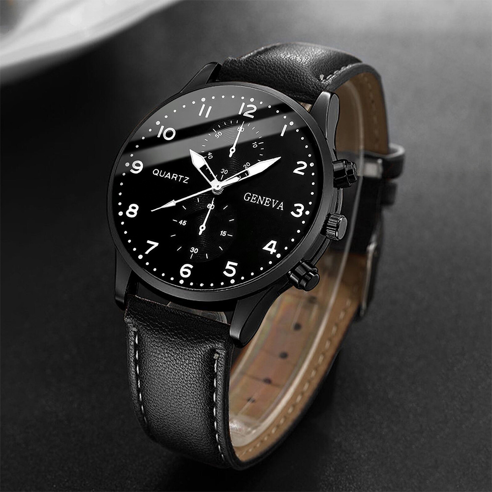 Fashion Men Business Watches C - đánh giá và giá Leather Watch Band Men