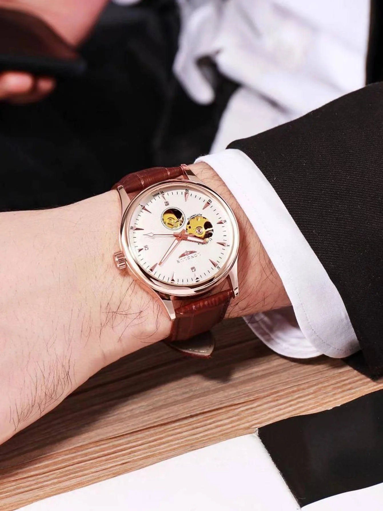 LONGLUX Automatic Watch Elegan - đánh giá và giá Seiko Watch Presage